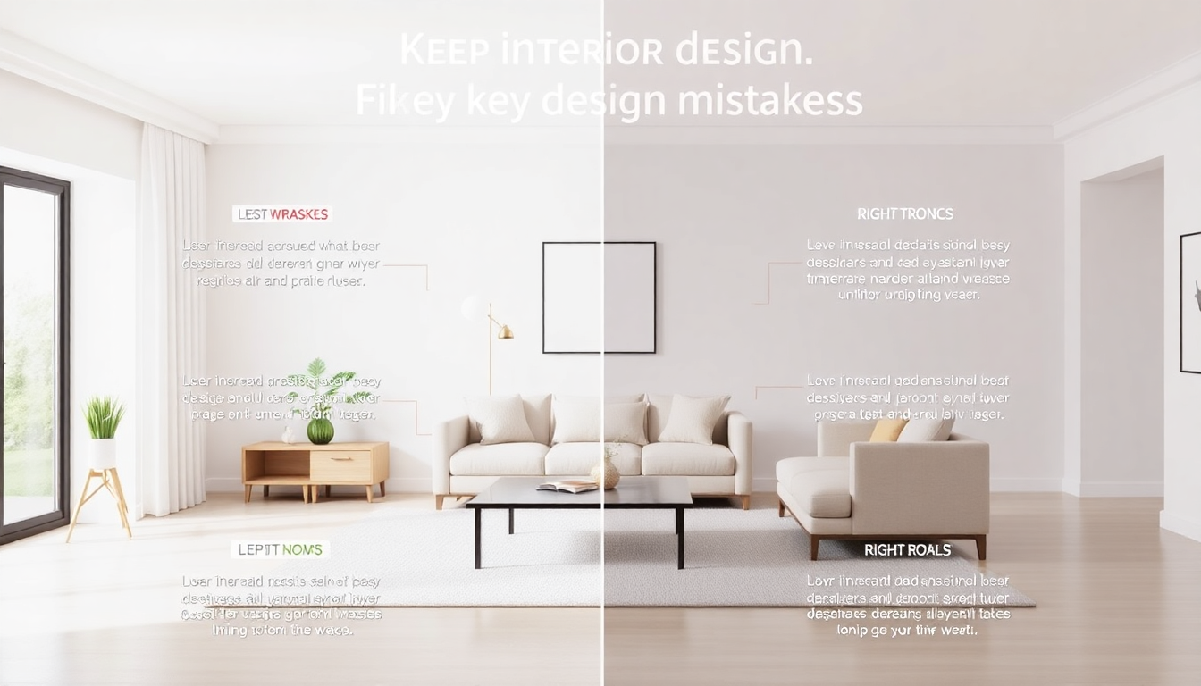 Les 5 erreurs à éviter pour une décoration intérieure harmonieuse