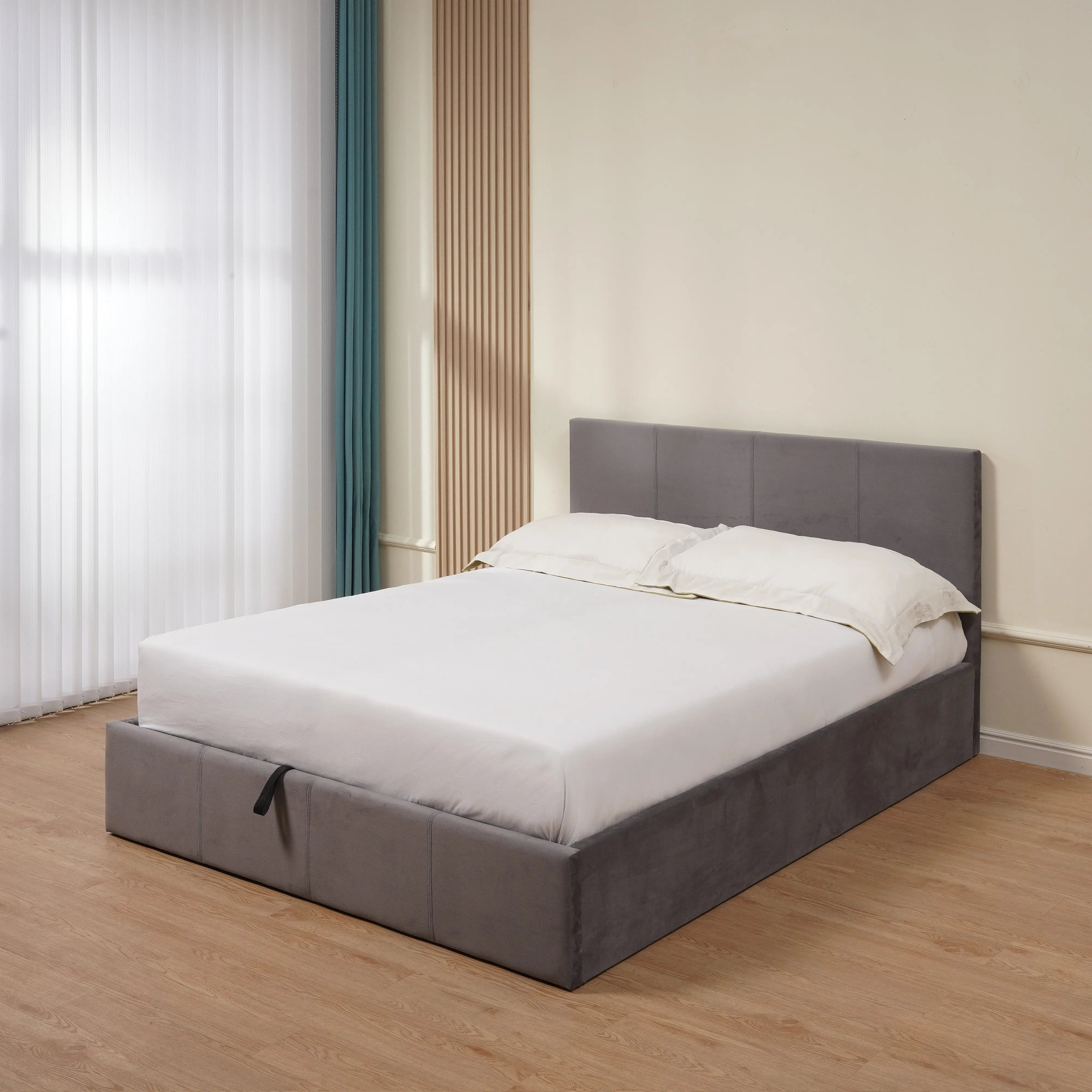 Lit coffre BASTIEN velours ACCESS MEUBLE
