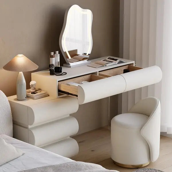 Ensemble de maquillage en cuir avec led ACCESS MEUBLE