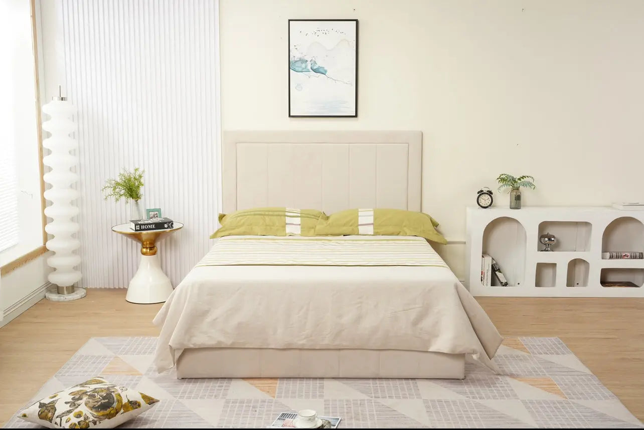 Cadre de lit LILA velours ACCESS MEUBLE