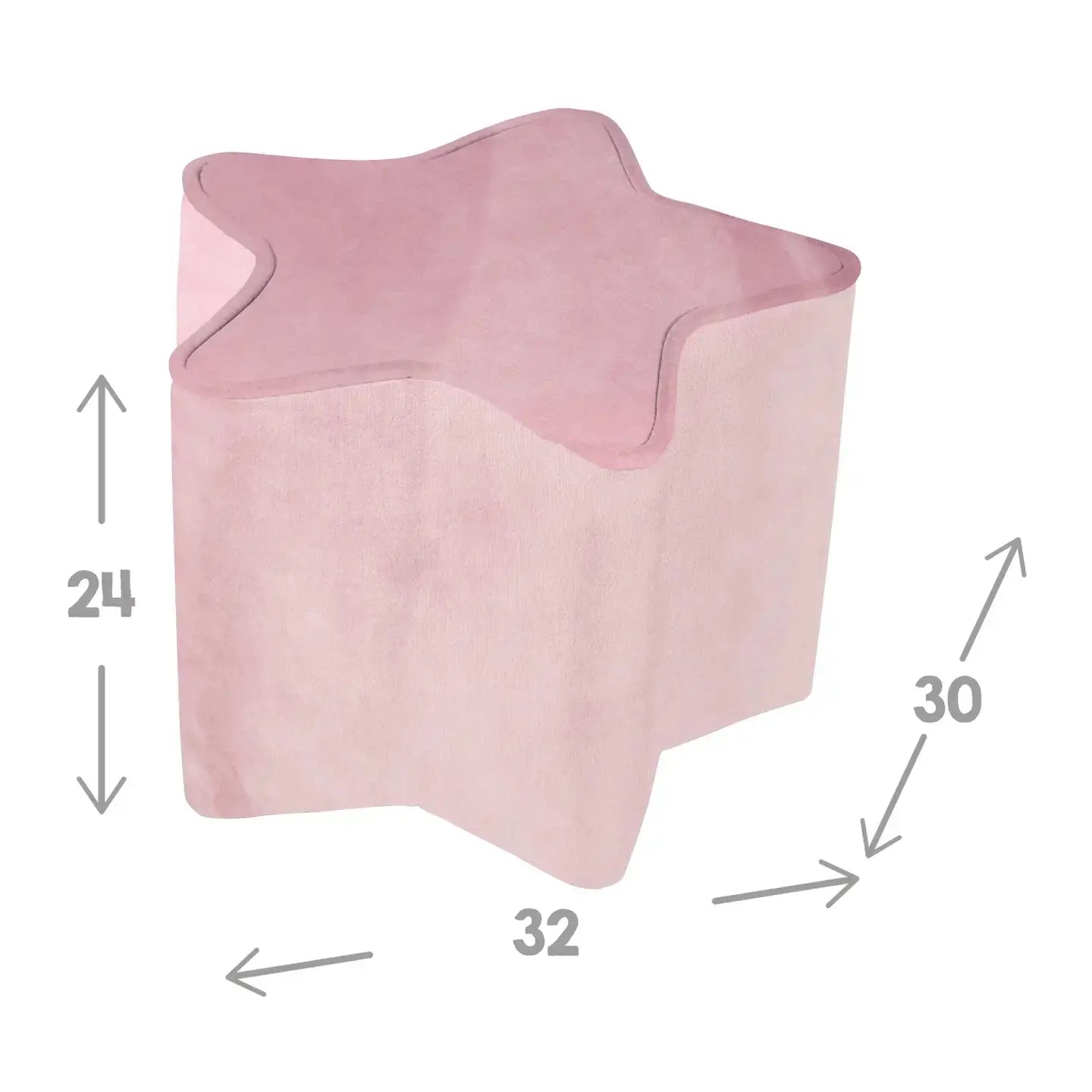 Tabouret pour enfants ROBA en forme d'étoile confortable ACCESS MEUBLE