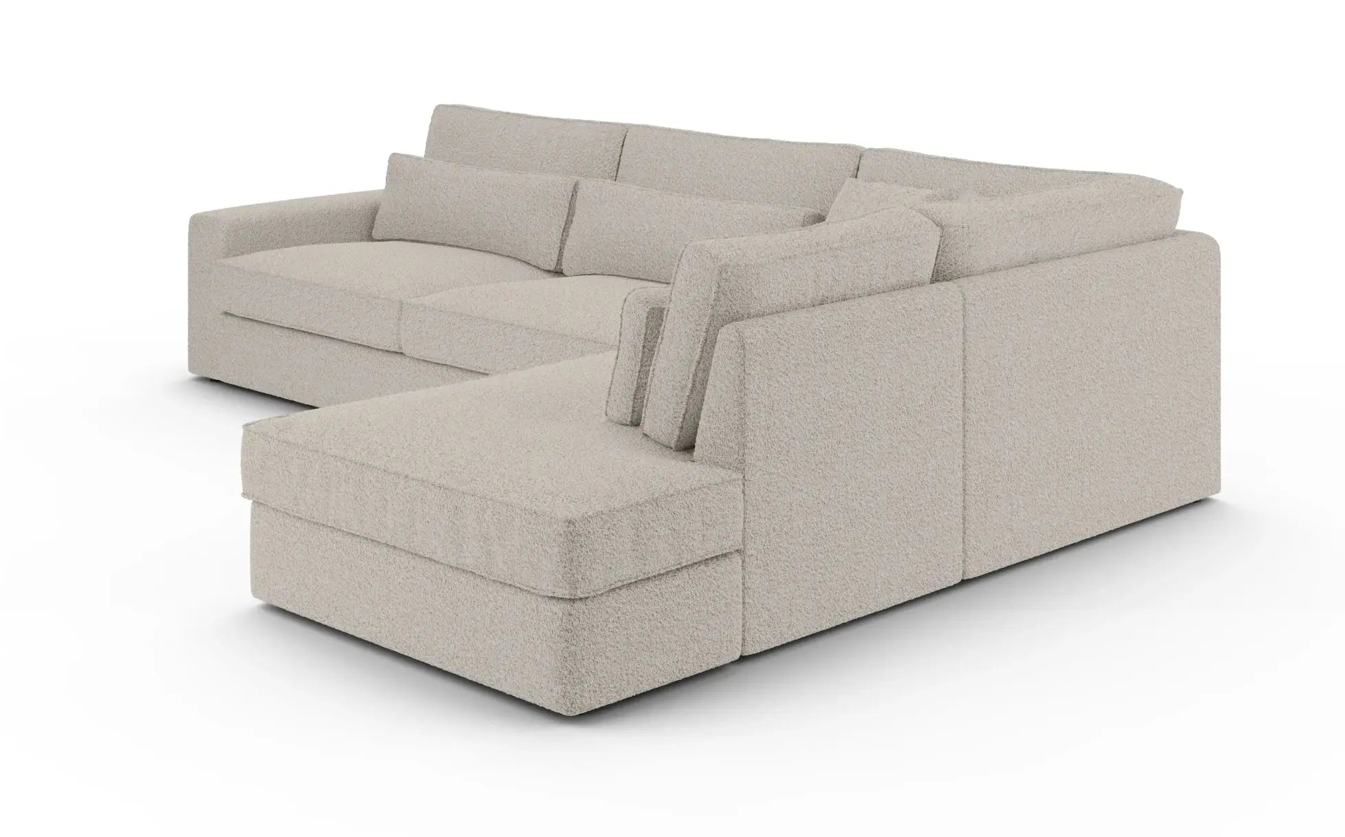 canapé d'angle Bristola en velours ACCESS MEUBLE