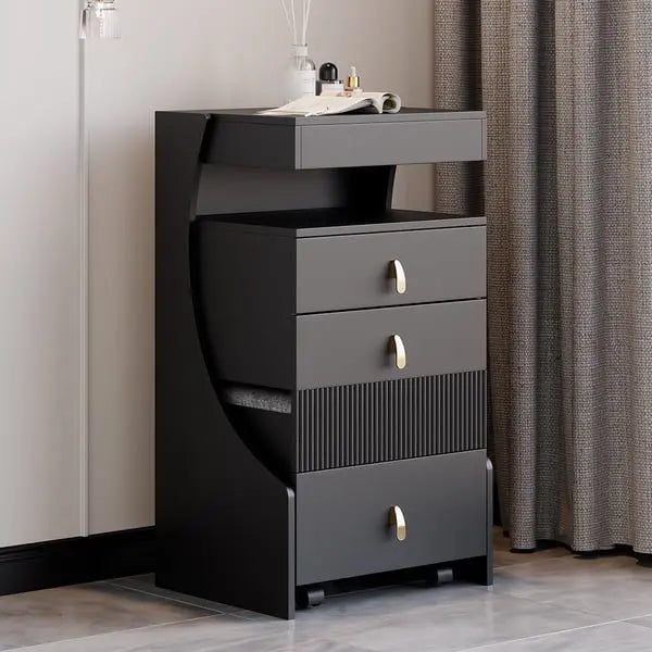 Mini-coiffeuse avec miroir et tabouret ACCESS MEUBLE