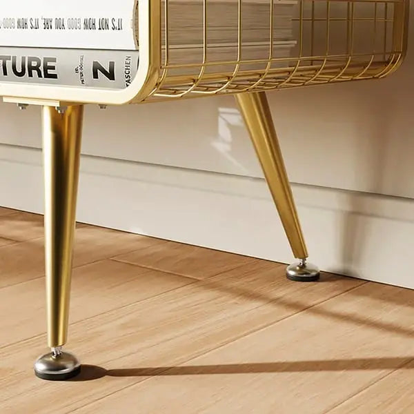 Étagère en maille dorée ACCESS MEUBLE