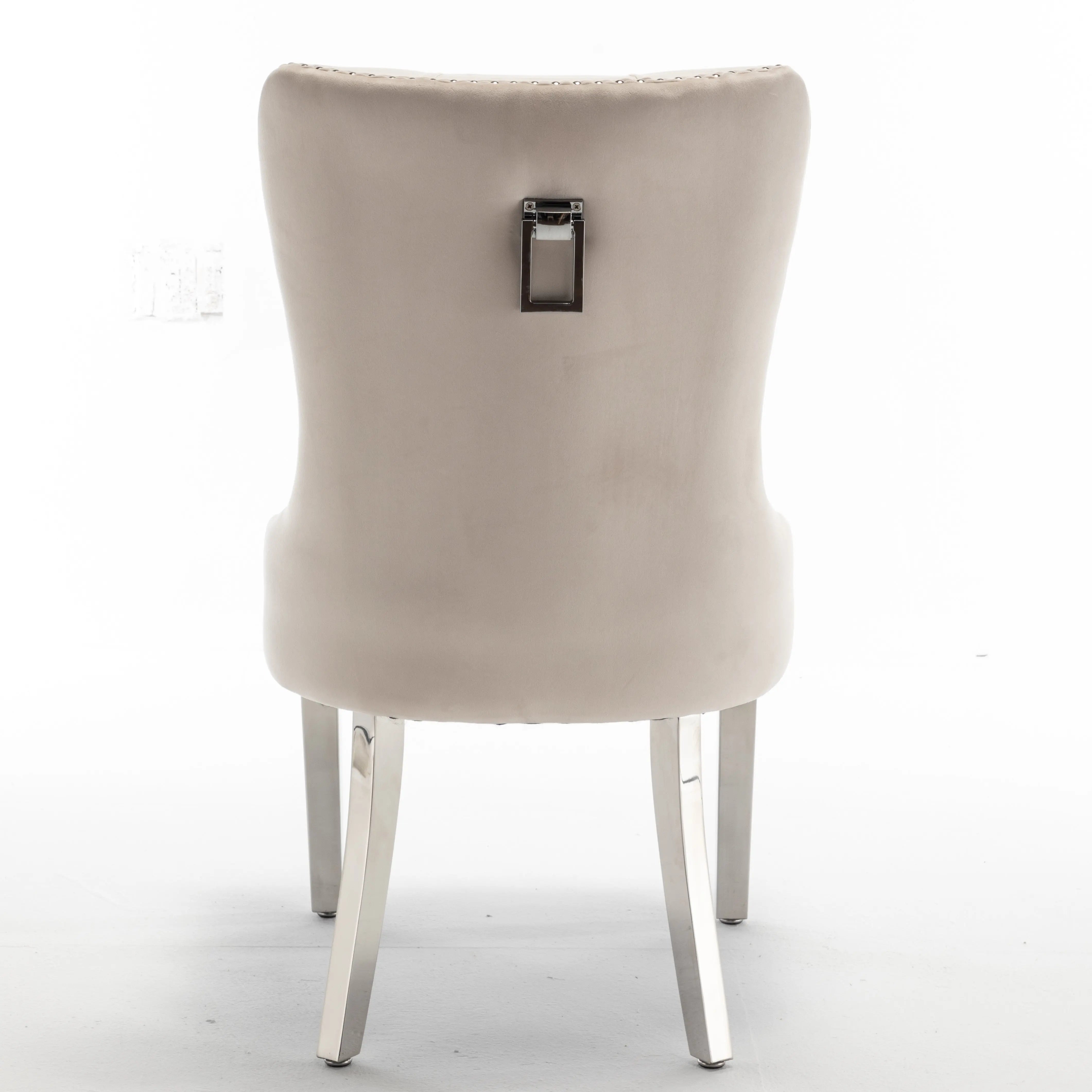 Chaise POIGNE rectangle en velours ACCESS MEUBLE