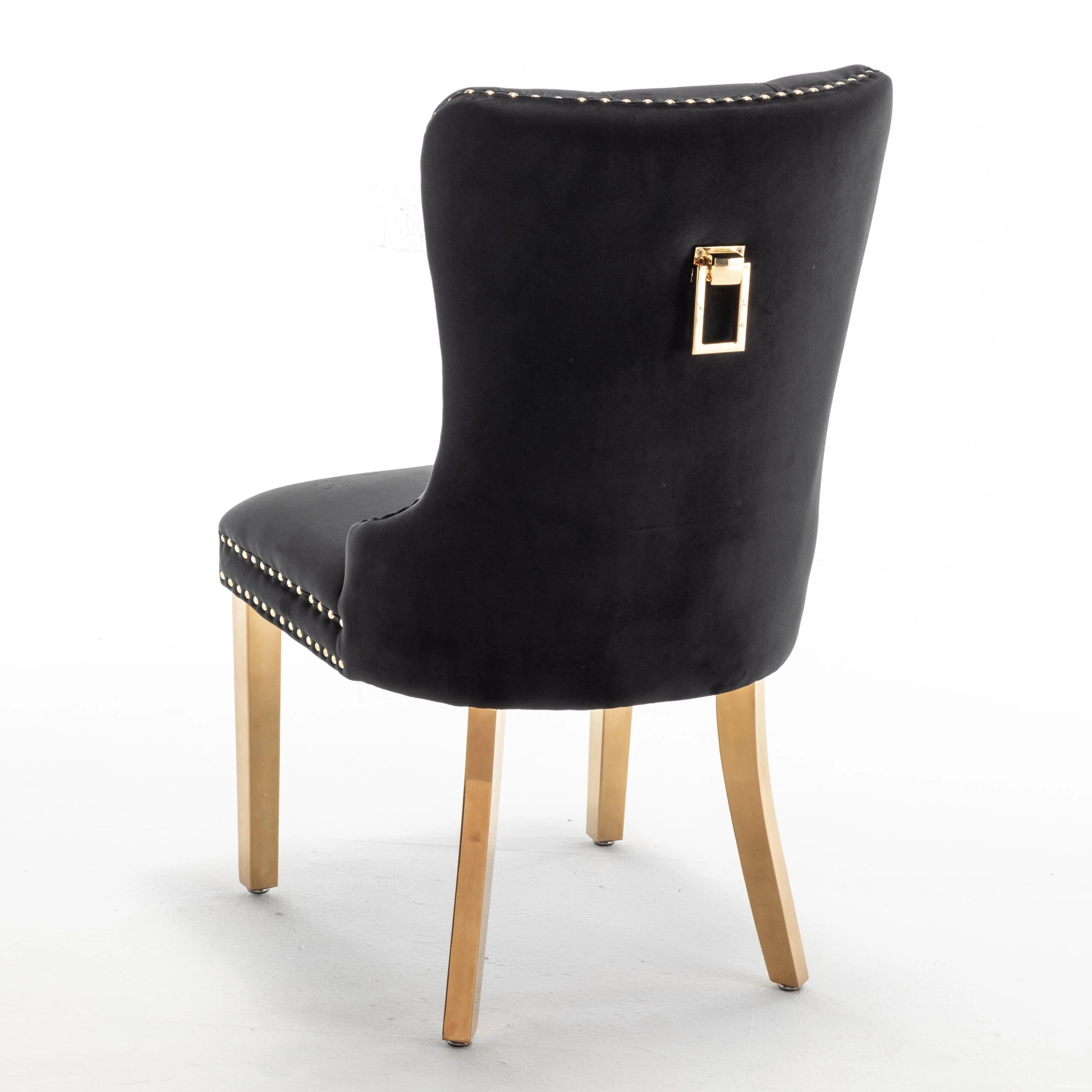 Chaise POIGNE rectangle en velours ACCESS MEUBLE