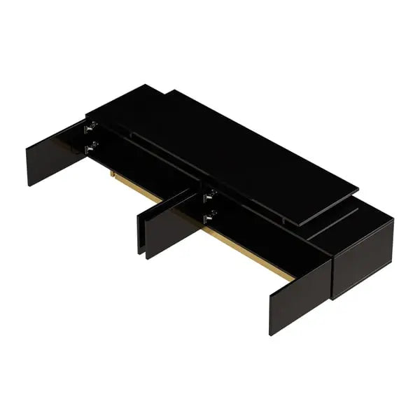 Meuble TV Brillant extensible moderne ACCESS MEUBLE