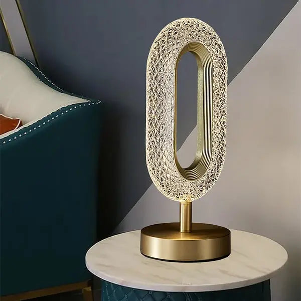 Lampe de table led enfichable doré ACCESS MEUBLE
