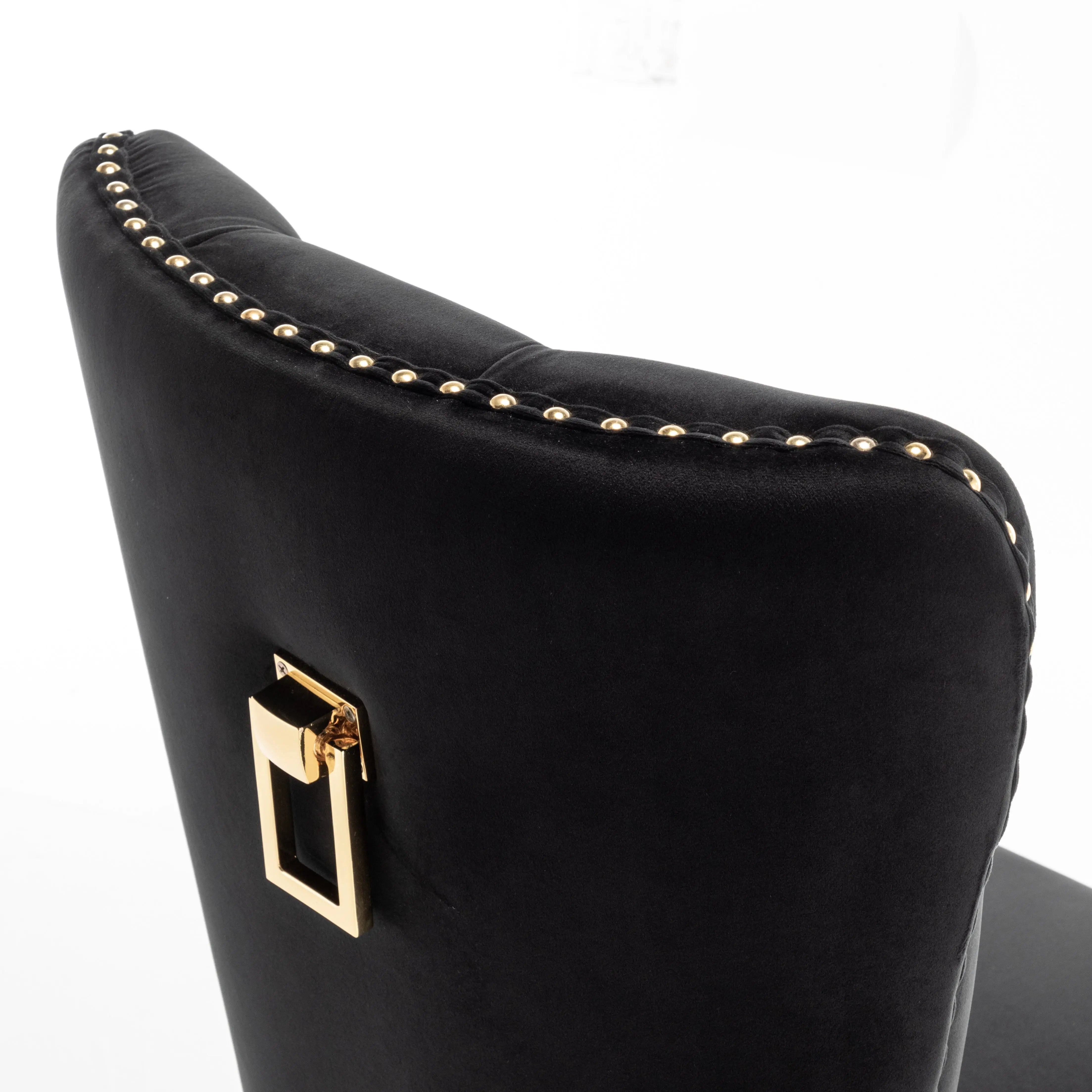 Chaise POIGNE rectangle en velours ACCESS MEUBLE