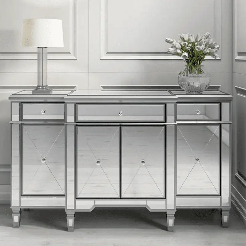Buffet ROMANE 4 portes miroir ACCESS MEUBLE