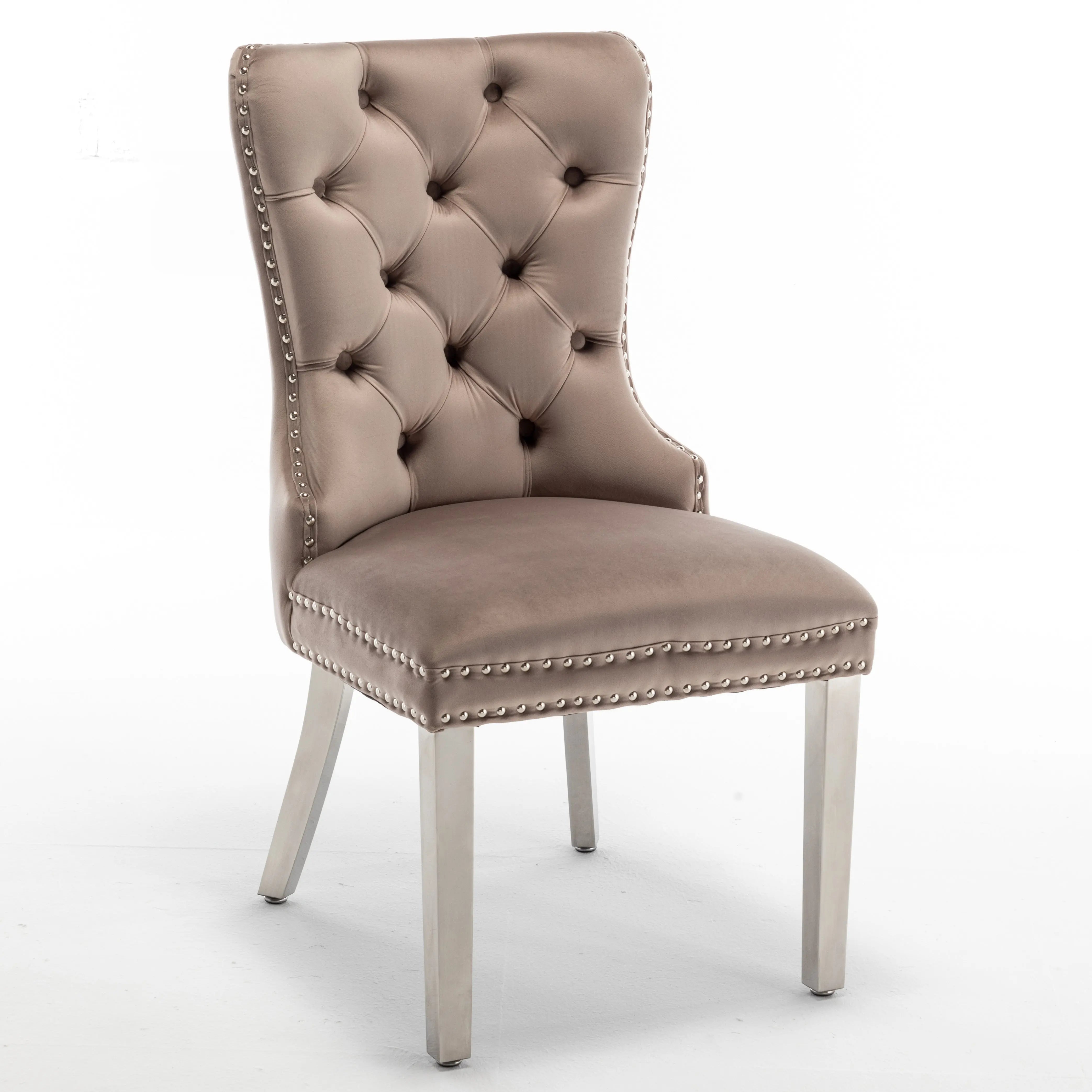 Chaise POIGNE rectangle en velours ACCESS MEUBLE