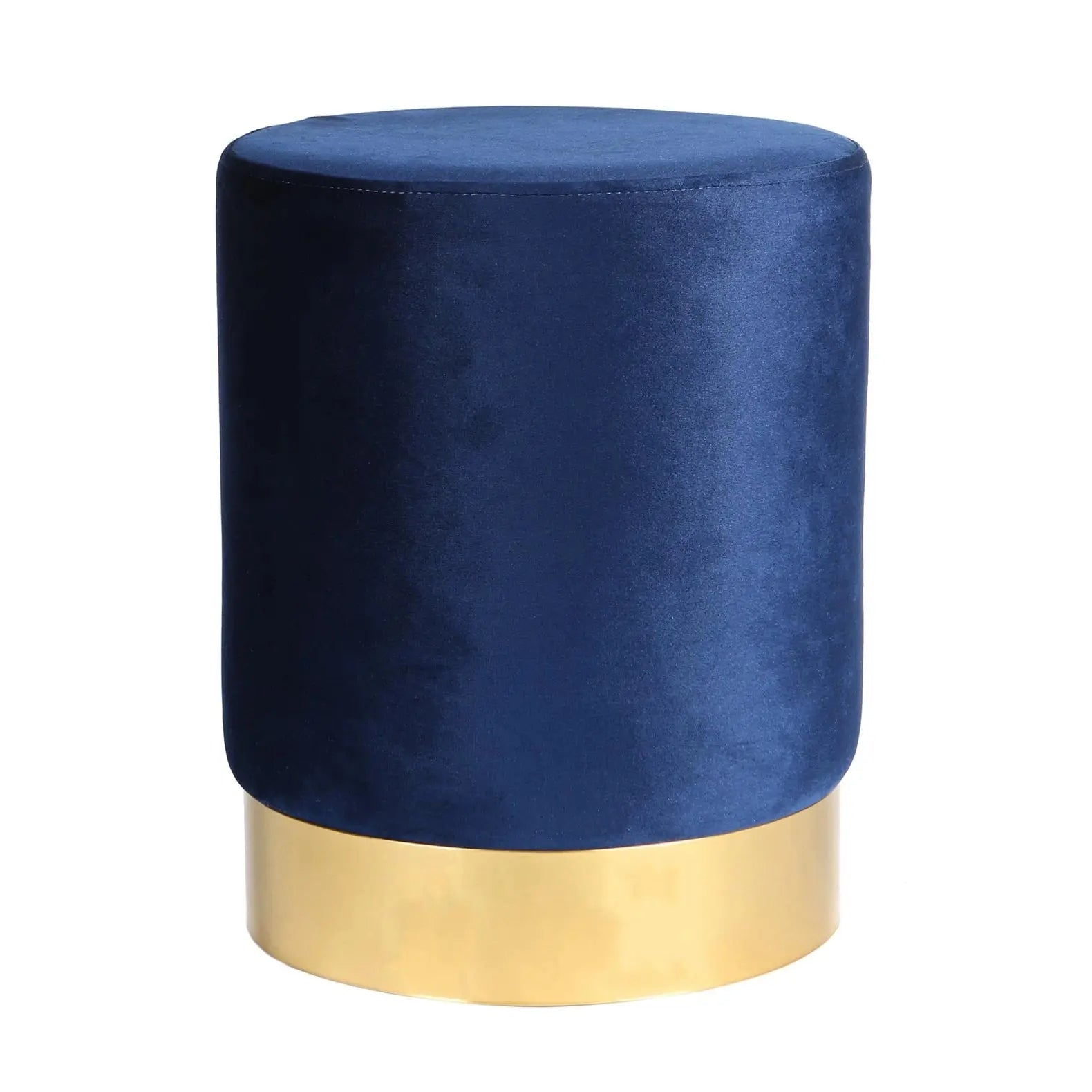 Pouf rond en velours HARBOUR ACCESS MEUBLE