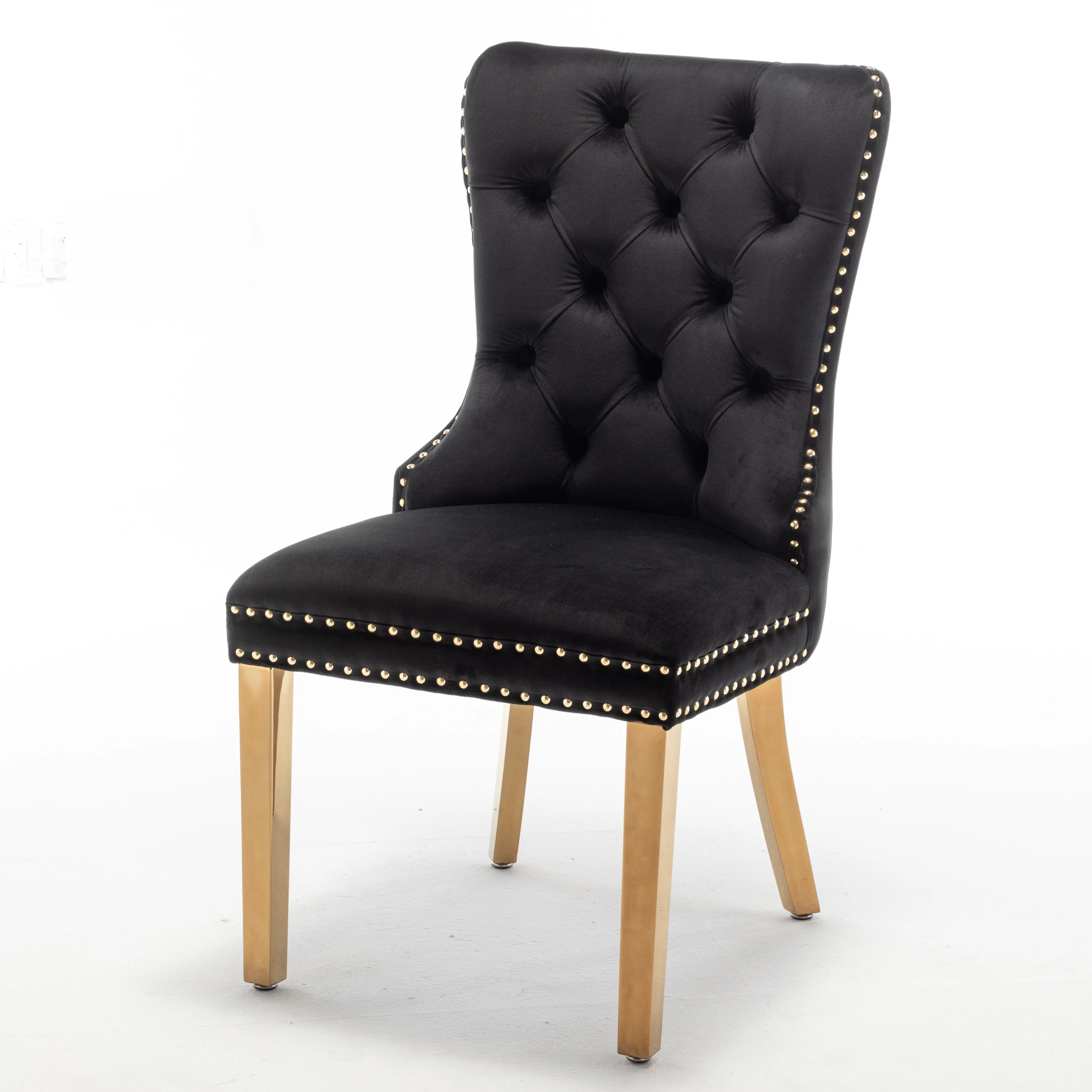 Chaise POIGNE rectangle en velours ACCESS MEUBLE
