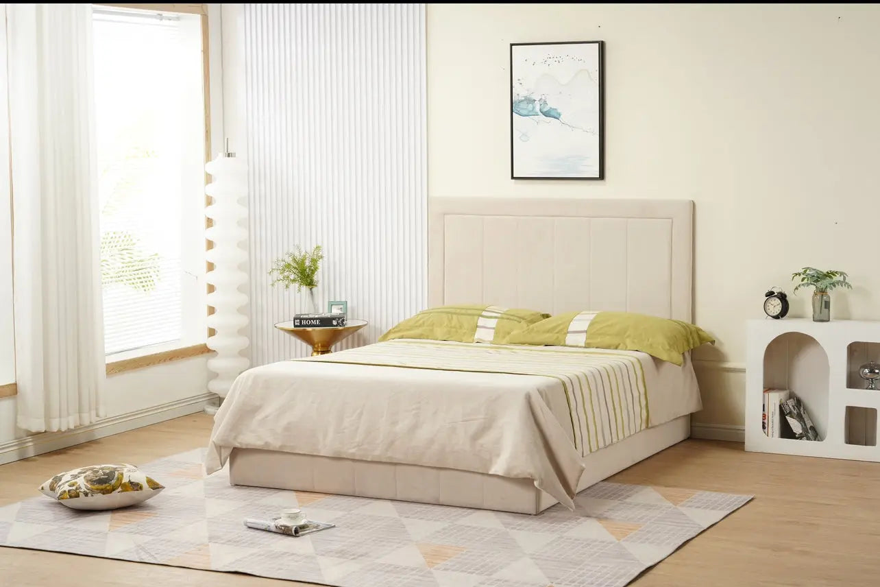 Cadre de lit LILA velours ACCESS MEUBLE