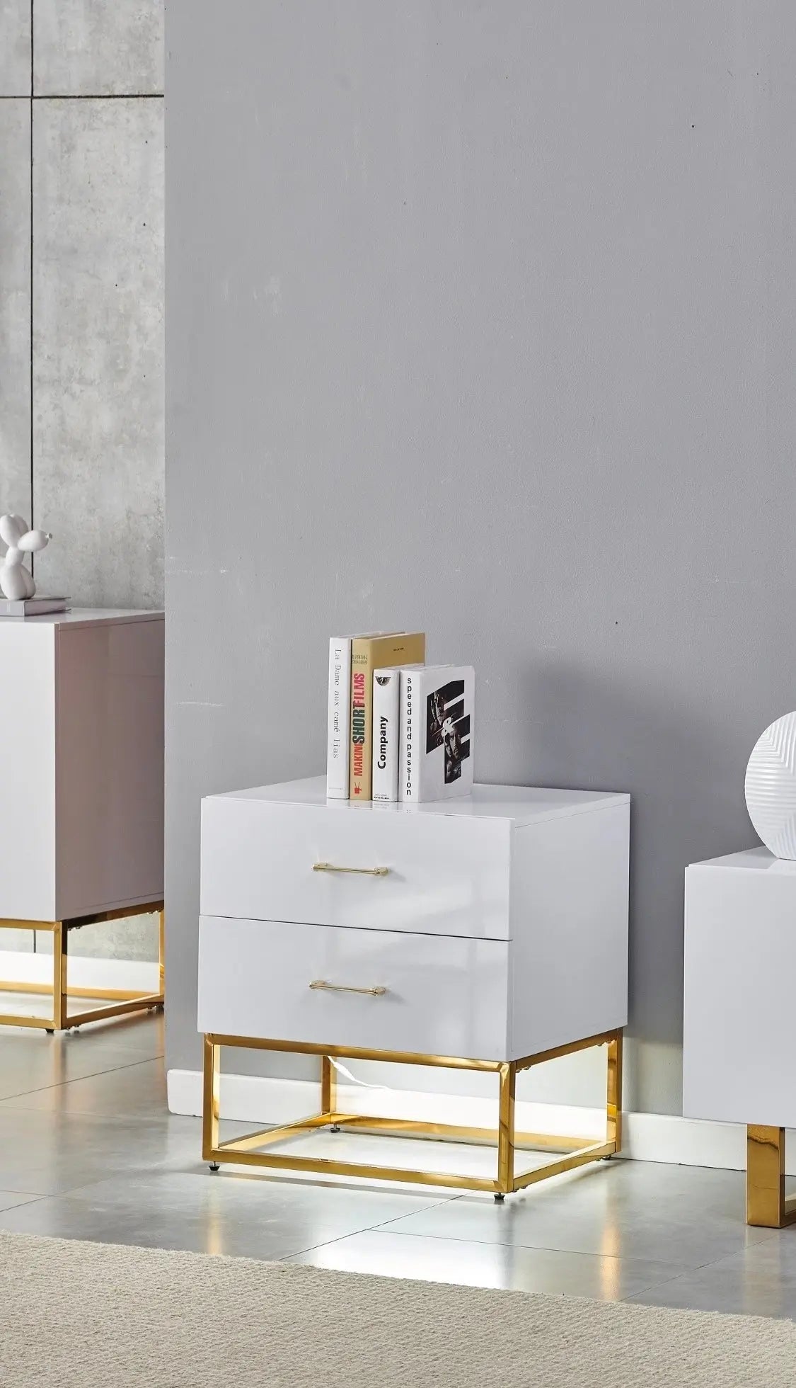 Chevet Alya led en bois laque ACCESS MEUBLE