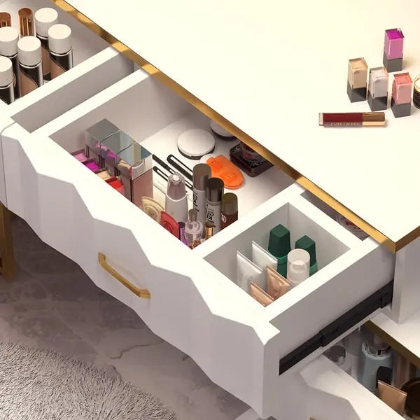 Coiffeuse extensible avec 5 portes ACCESS MEUBLE