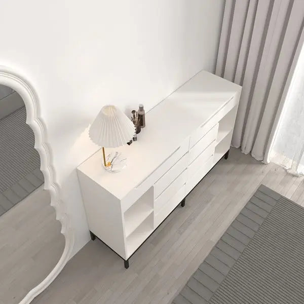 Commode à miroir avec 8 tiroirs de rangement ACCESS MEUBLE
