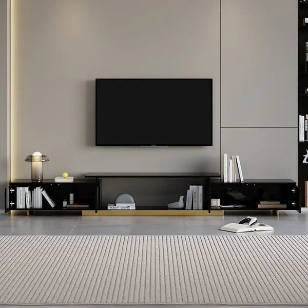 Meuble TV Brillant extensible moderne ACCESS MEUBLE