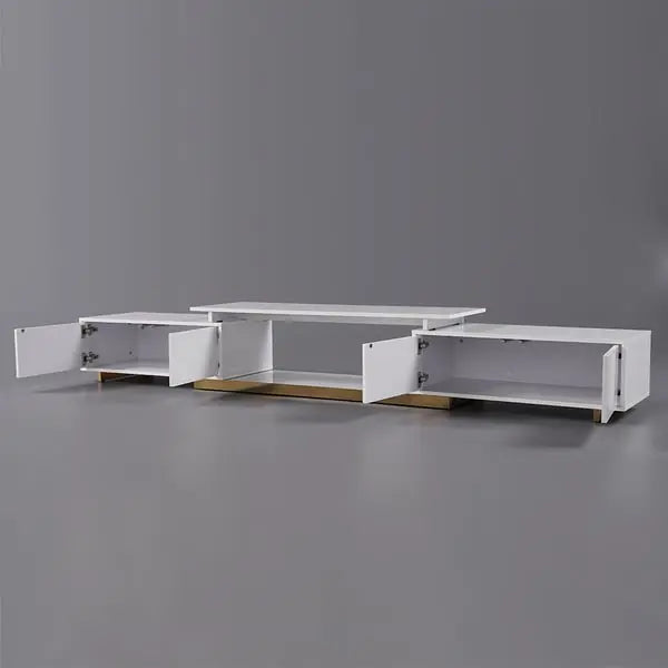 Meuble TV Brillant extensible moderne ACCESS MEUBLE