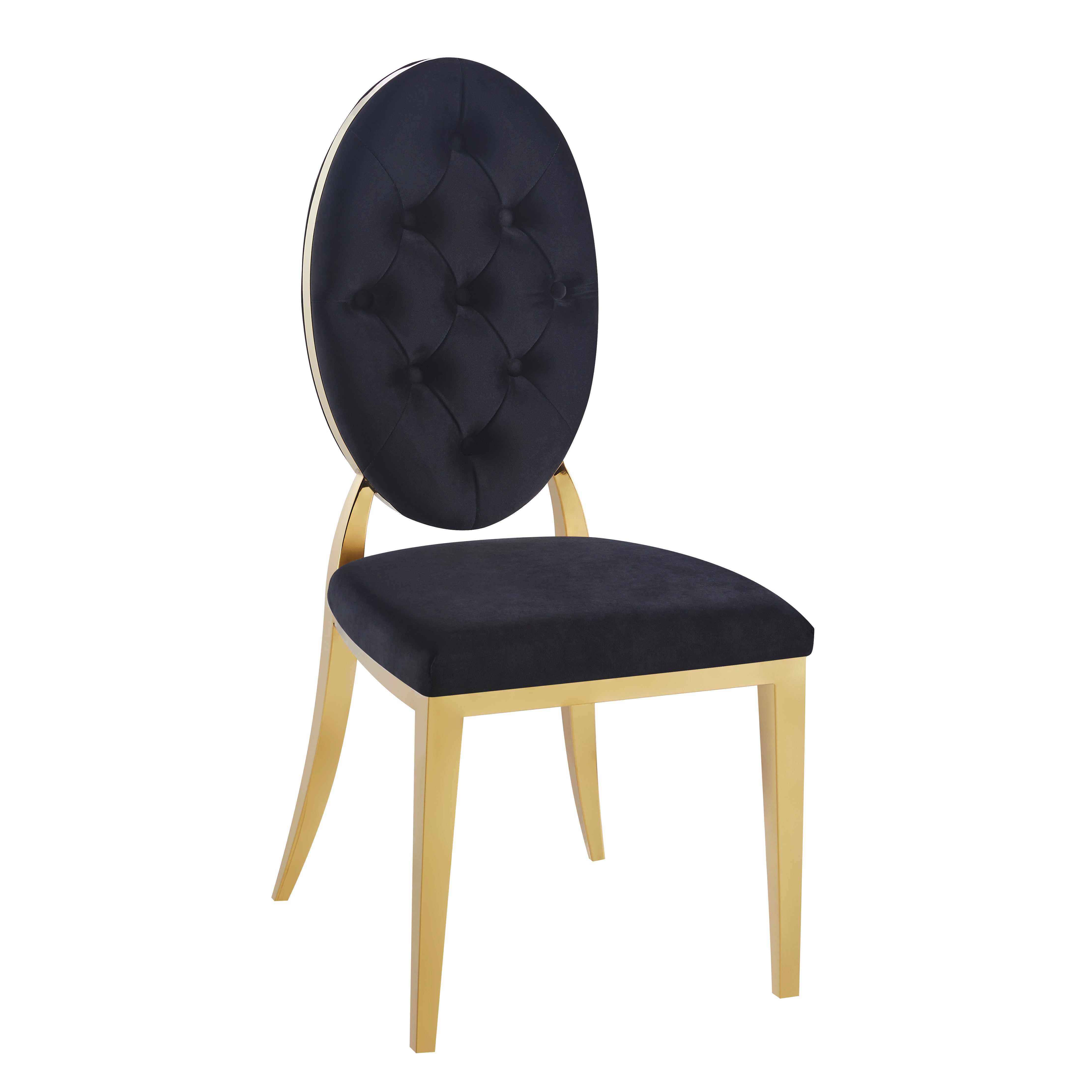 Chaise MEDAILLON capitonnée