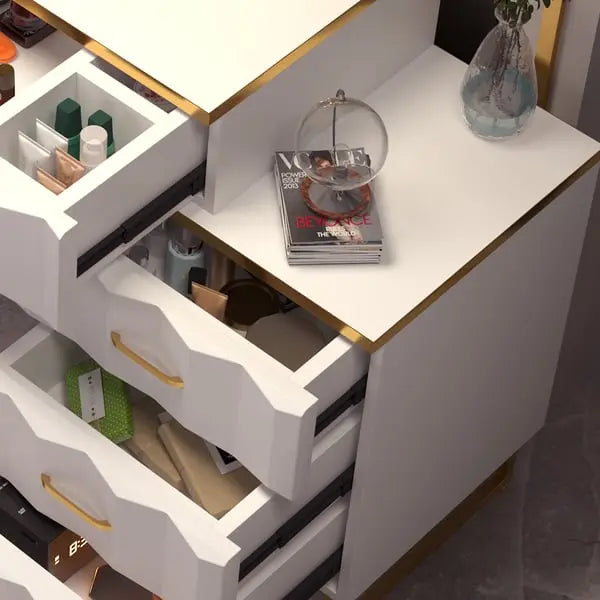 Coiffeuse extensible avec 5 portes ACCESS MEUBLE