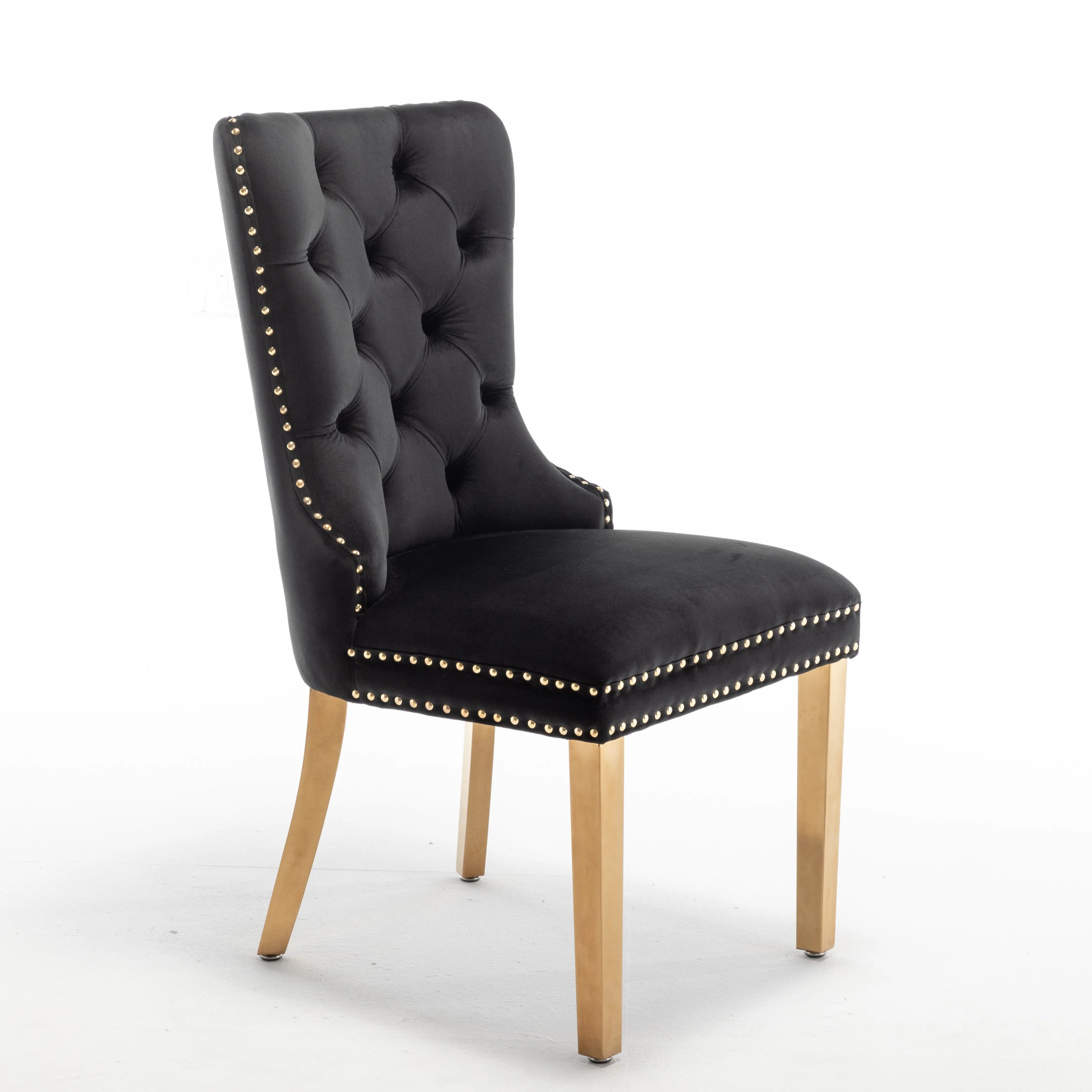 Chaise POIGNE rectangle en velours ACCESS MEUBLE
