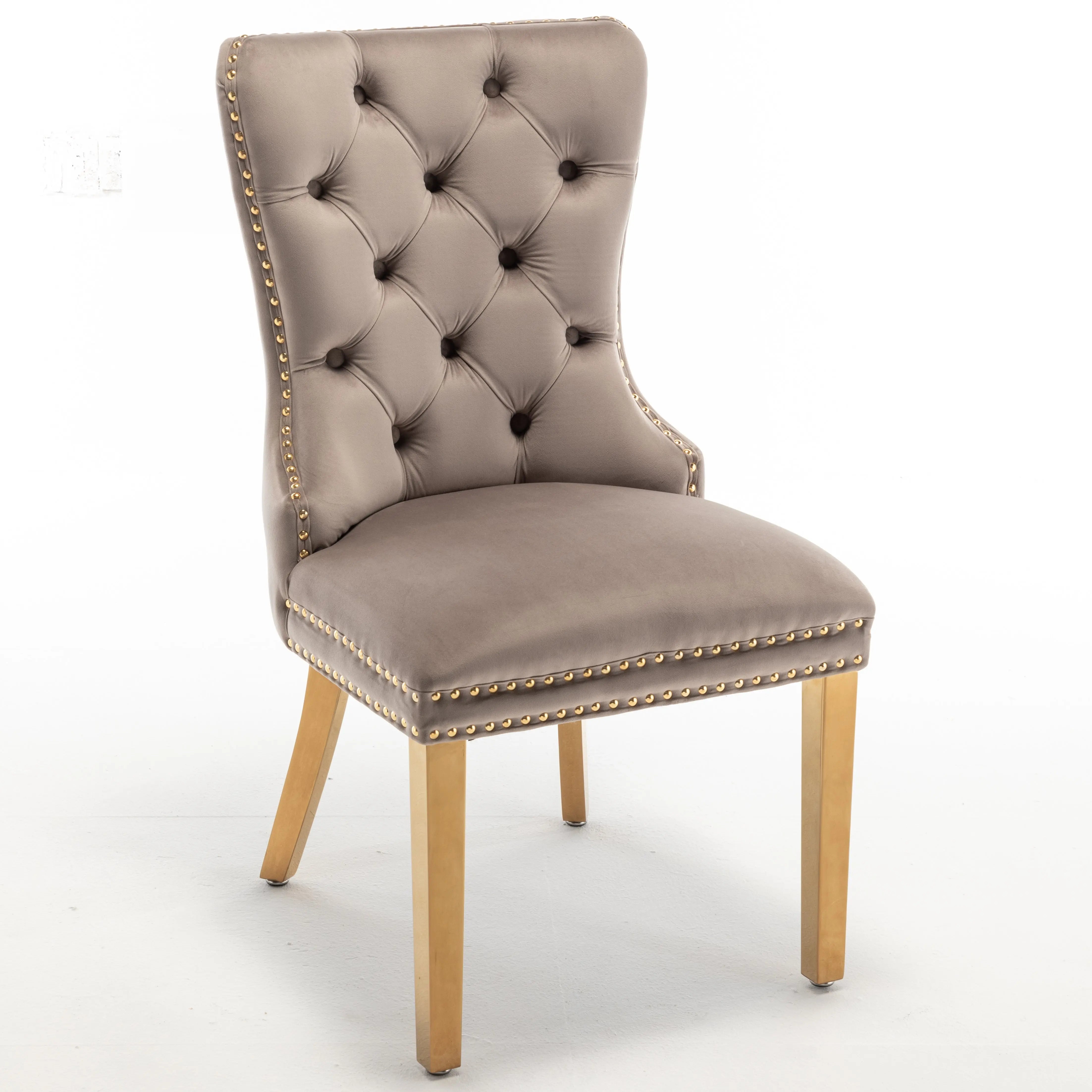 Chaise POIGNE rectangle en velours ACCESS MEUBLE