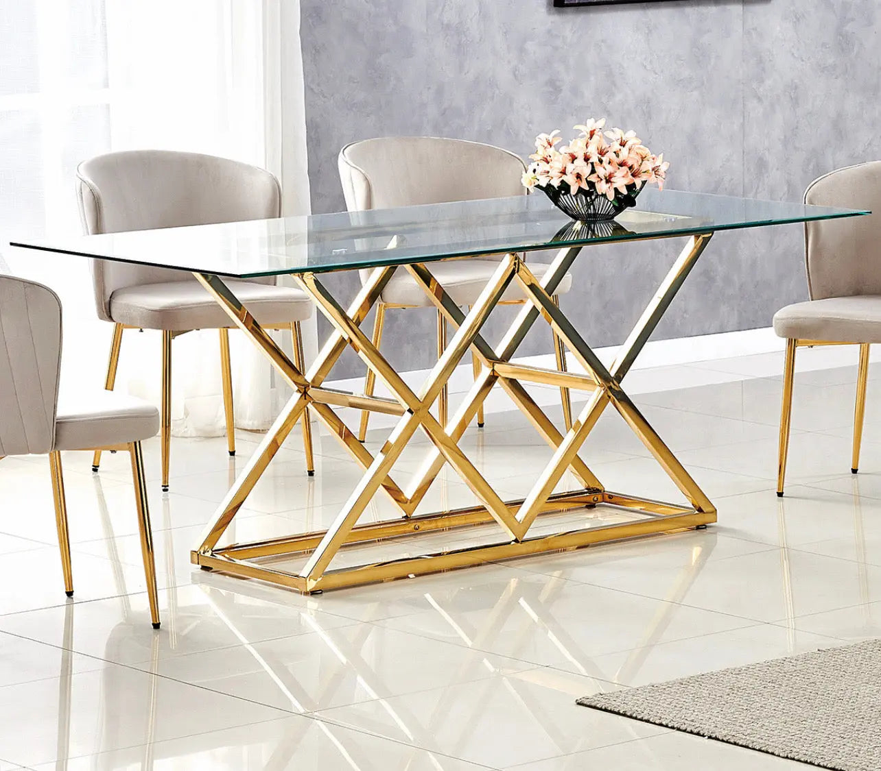 Table TRIANGLE transparent ACCESS MEUBLE