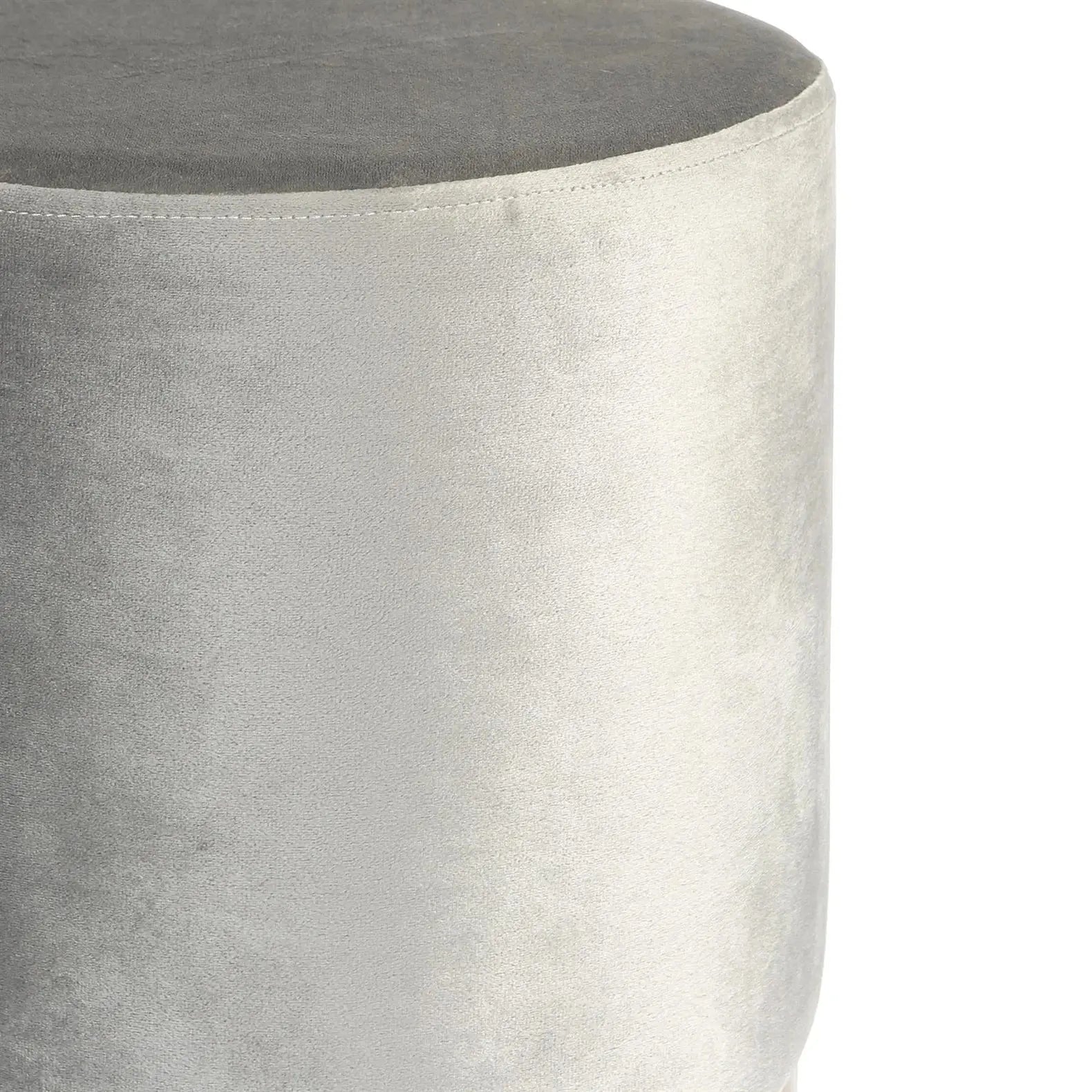 Pouf rond en velours HARBOUR ACCESS MEUBLE
