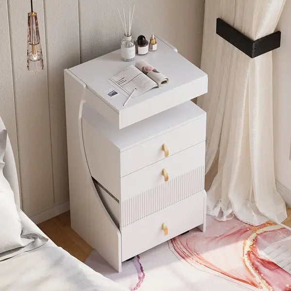 Mini-coiffeuse avec miroir et tabouret ACCESS MEUBLE