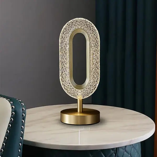 Lampe de table led enfichable doré ACCESS MEUBLE