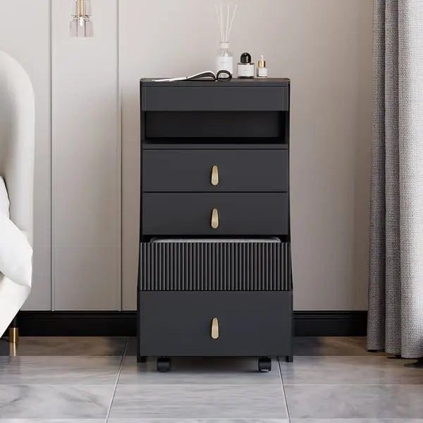 Mini-coiffeuse avec miroir et tabouret ACCESS MEUBLE