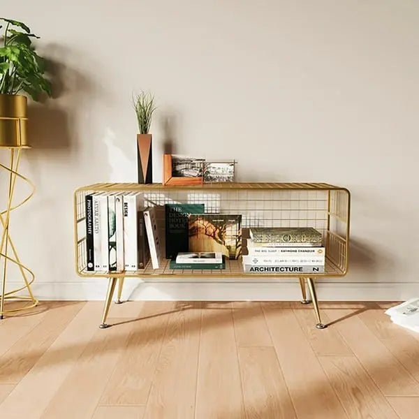 Étagère en maille dorée ACCESS MEUBLE