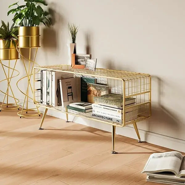 Étagère en maille dorée ACCESS MEUBLE