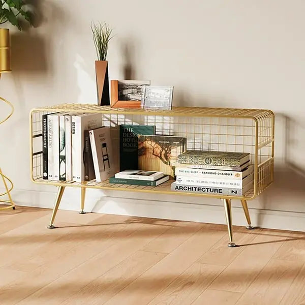Étagère en maille dorée ACCESS MEUBLE