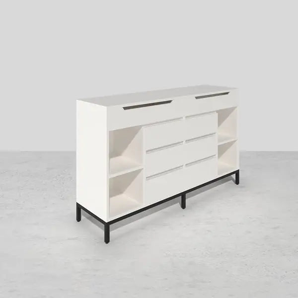Commode à miroir avec 8 tiroirs de rangement ACCESS MEUBLE