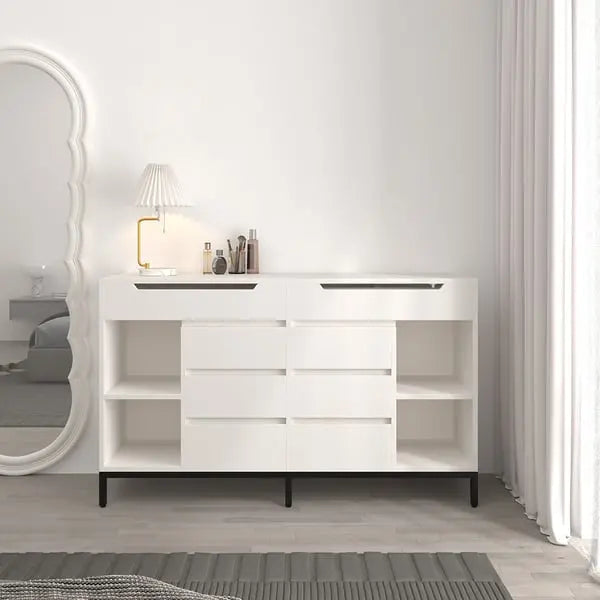 Commode à miroir avec 8 tiroirs de rangement ACCESS MEUBLE