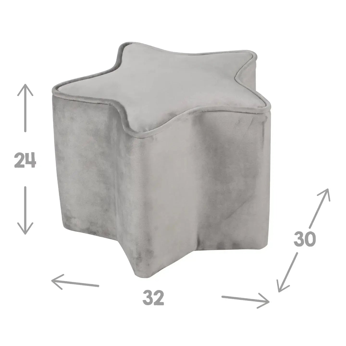 Tabouret pour enfants ROBA en forme d'étoile confortable ACCESS MEUBLE
