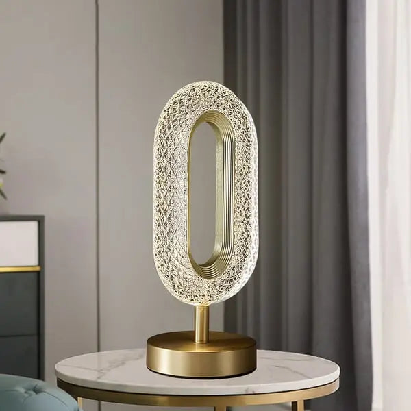 Lampe de table led enfichable doré ACCESS MEUBLE