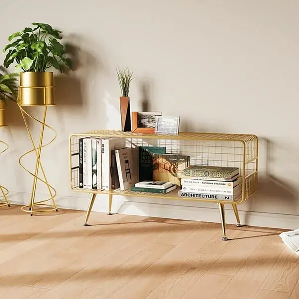 Étagère en maille dorée ACCESS MEUBLE