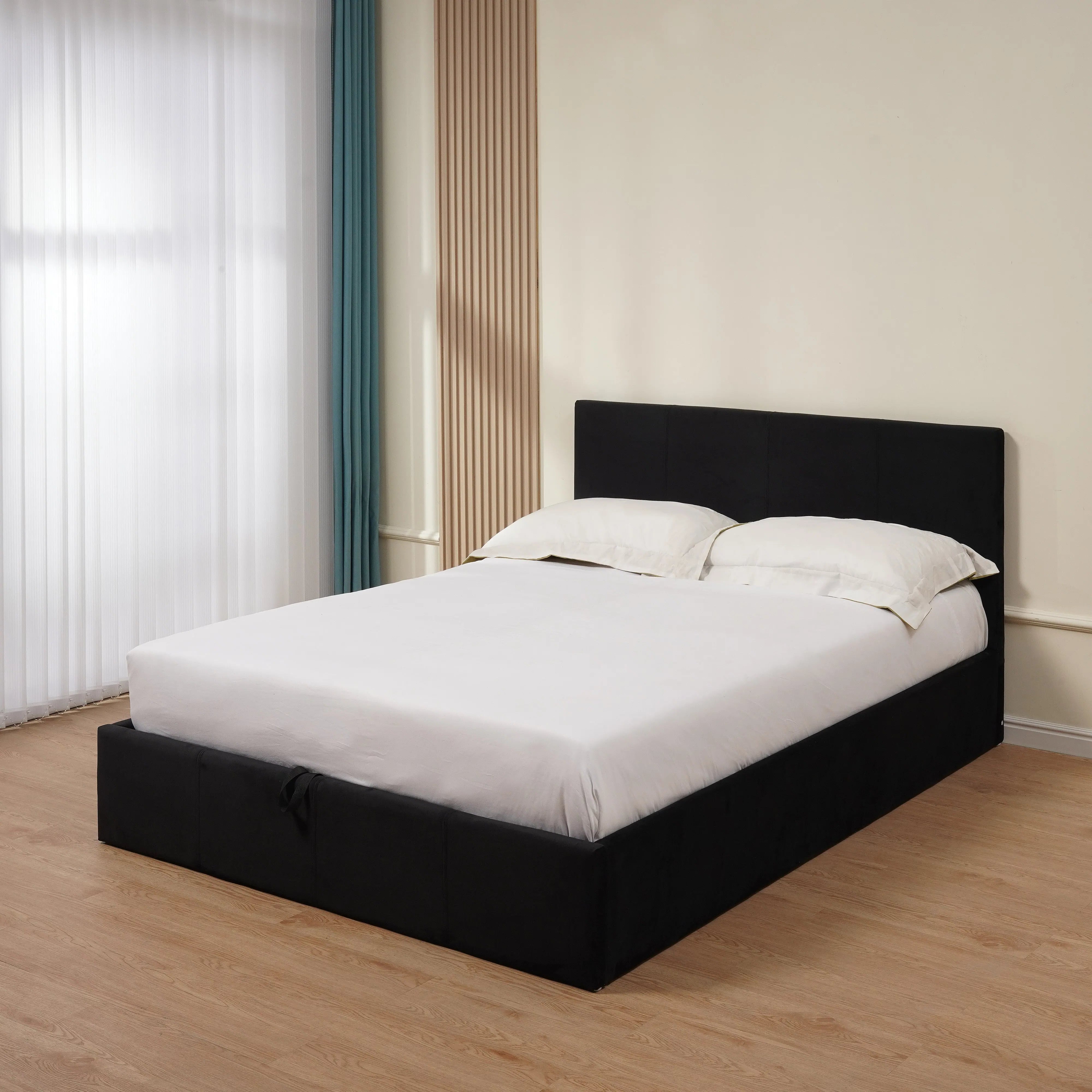 Lit coffre BASTIEN velours ACCESS MEUBLE