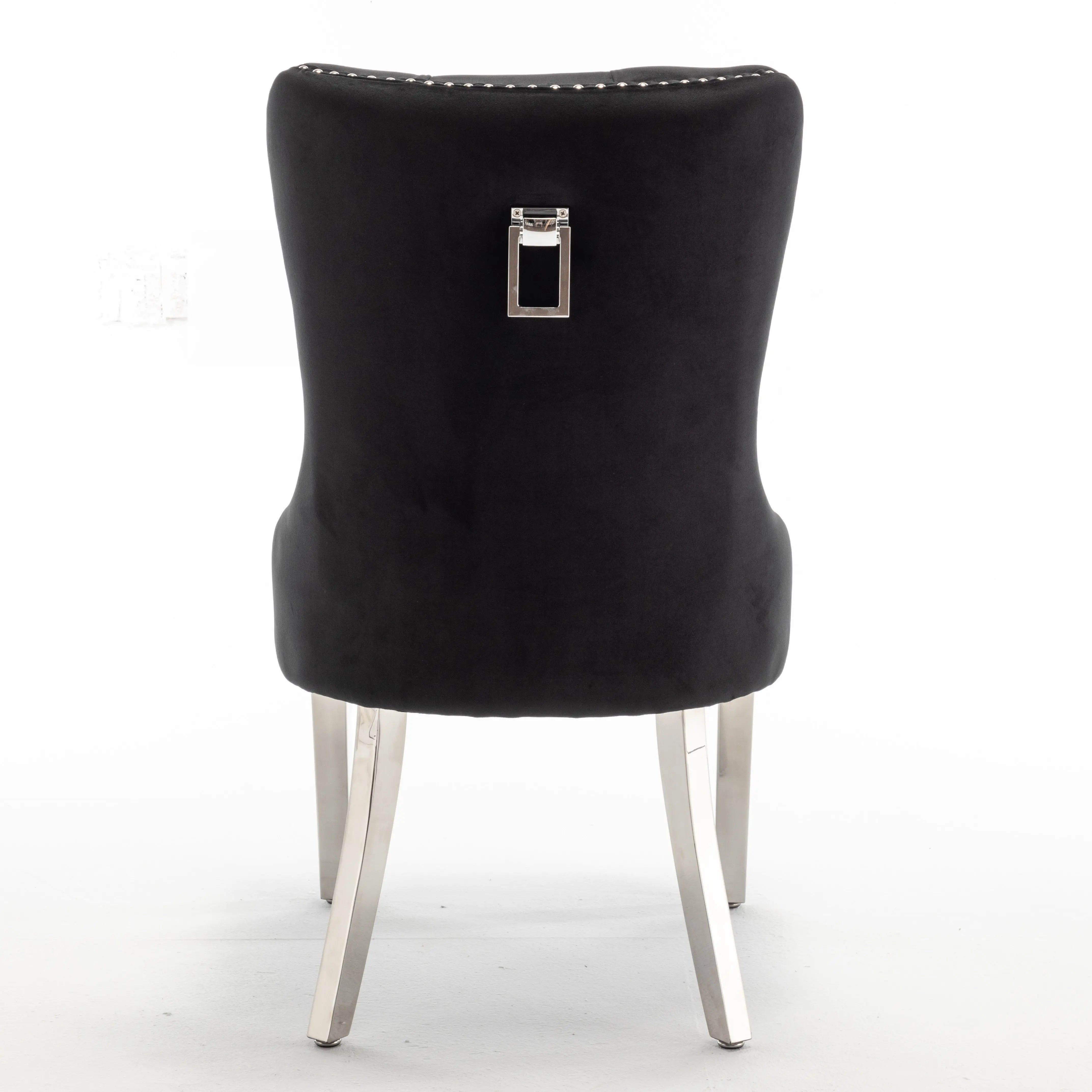 Chaise POIGNE rectangle en velours ACCESS MEUBLE