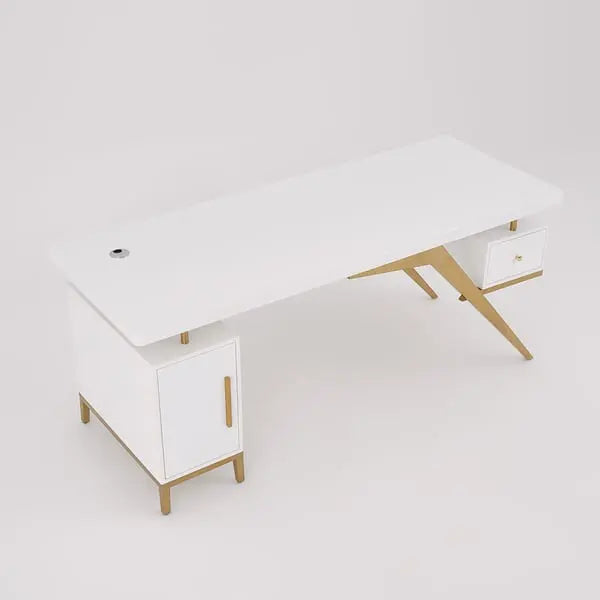 Bureau ultramoderne en bois de santal ACCESS MEUBLE