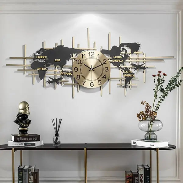 DÉCORATION CRÉATIVE D'HORLOGES SILENCIEUSES POUR LE SALON ACCESS MEUBLE