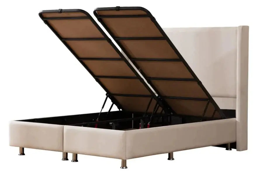 Lit Coffre COCO en velours ACCESS MEUBLE