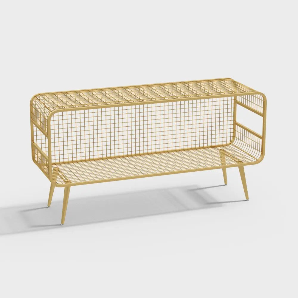 Étagère en maille dorée ACCESS MEUBLE