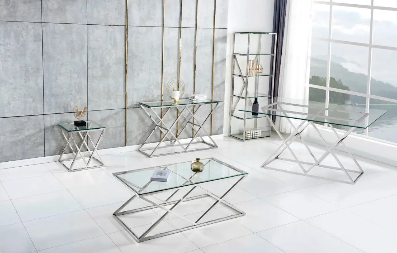 Table TRIANGLE transparent ACCESS MEUBLE
