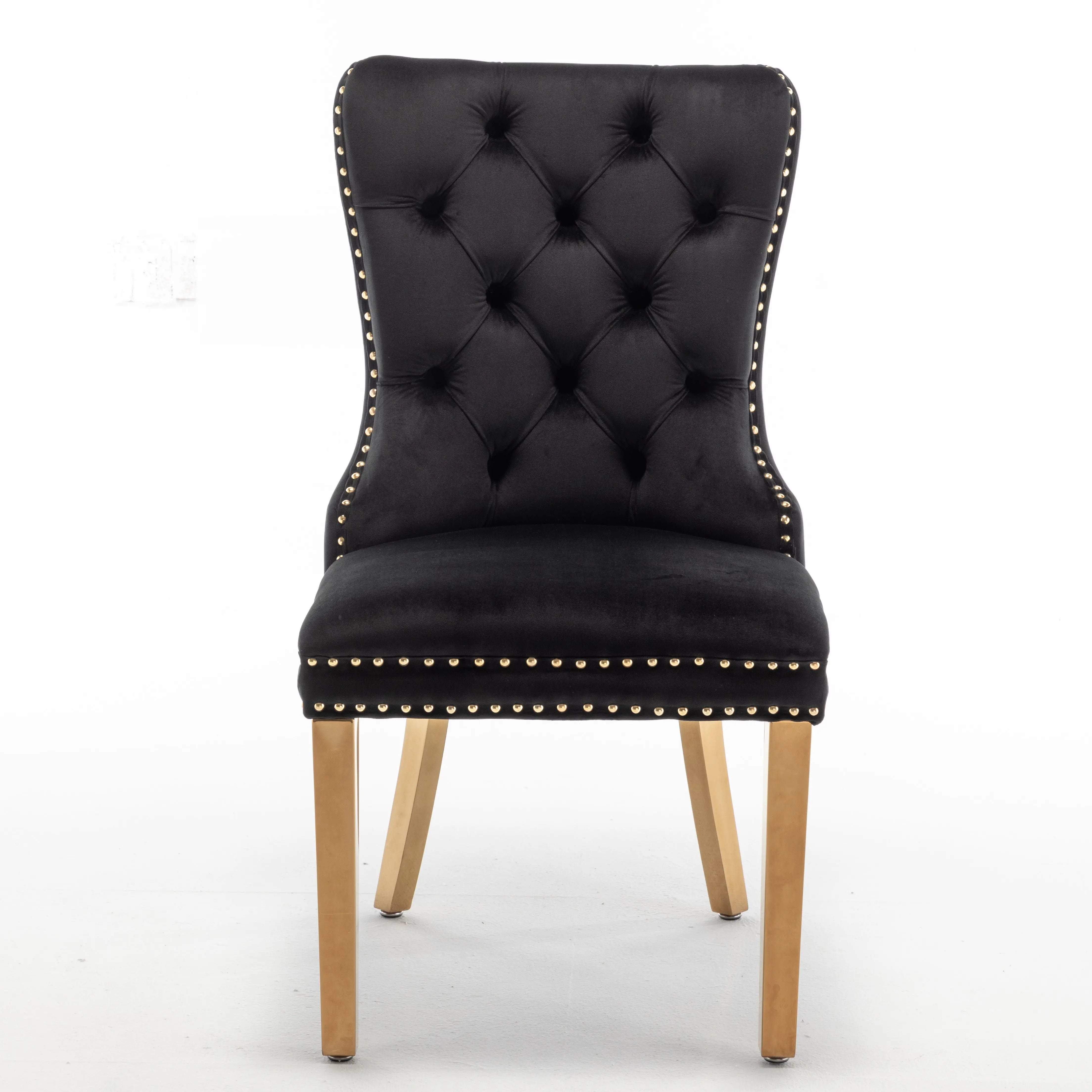 Chaise POIGNE rectangle en velours ACCESS MEUBLE