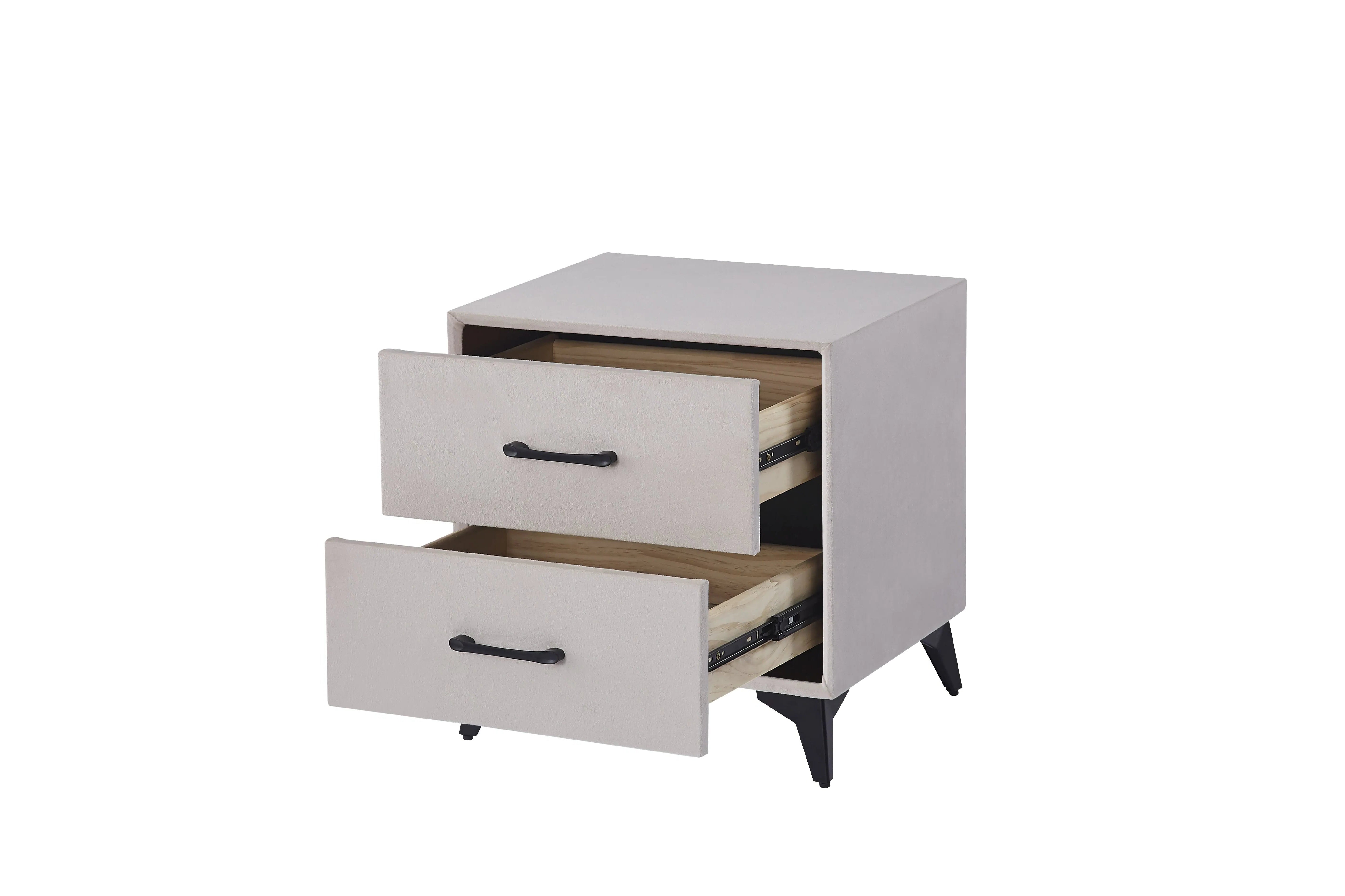 Chevet NOBEL velours ACCESS MEUBLE