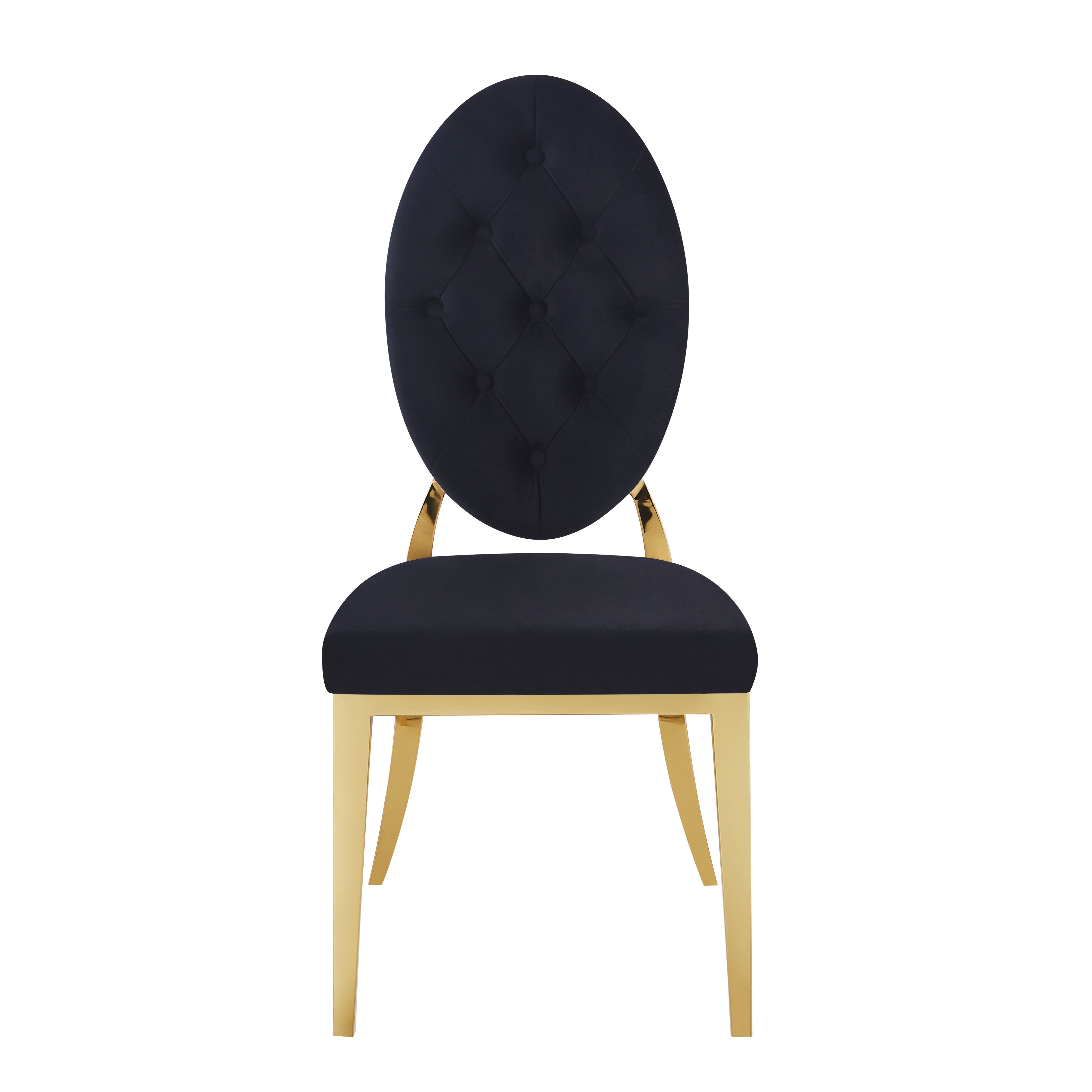 Chaise MEDAILLON capitonnée